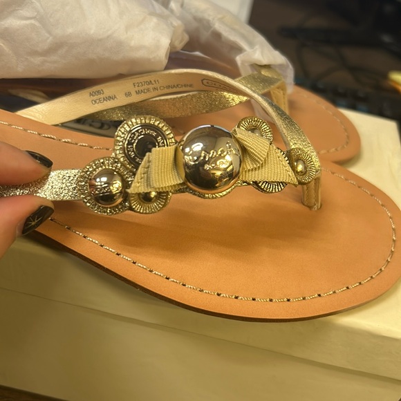 Coach Oceanna Flip Flop - Picture 4 of 6